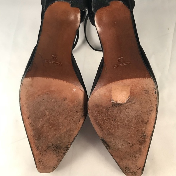 Dior Silk/Satin Rhinestone Heels- Size 8 - Picture 3 of 8